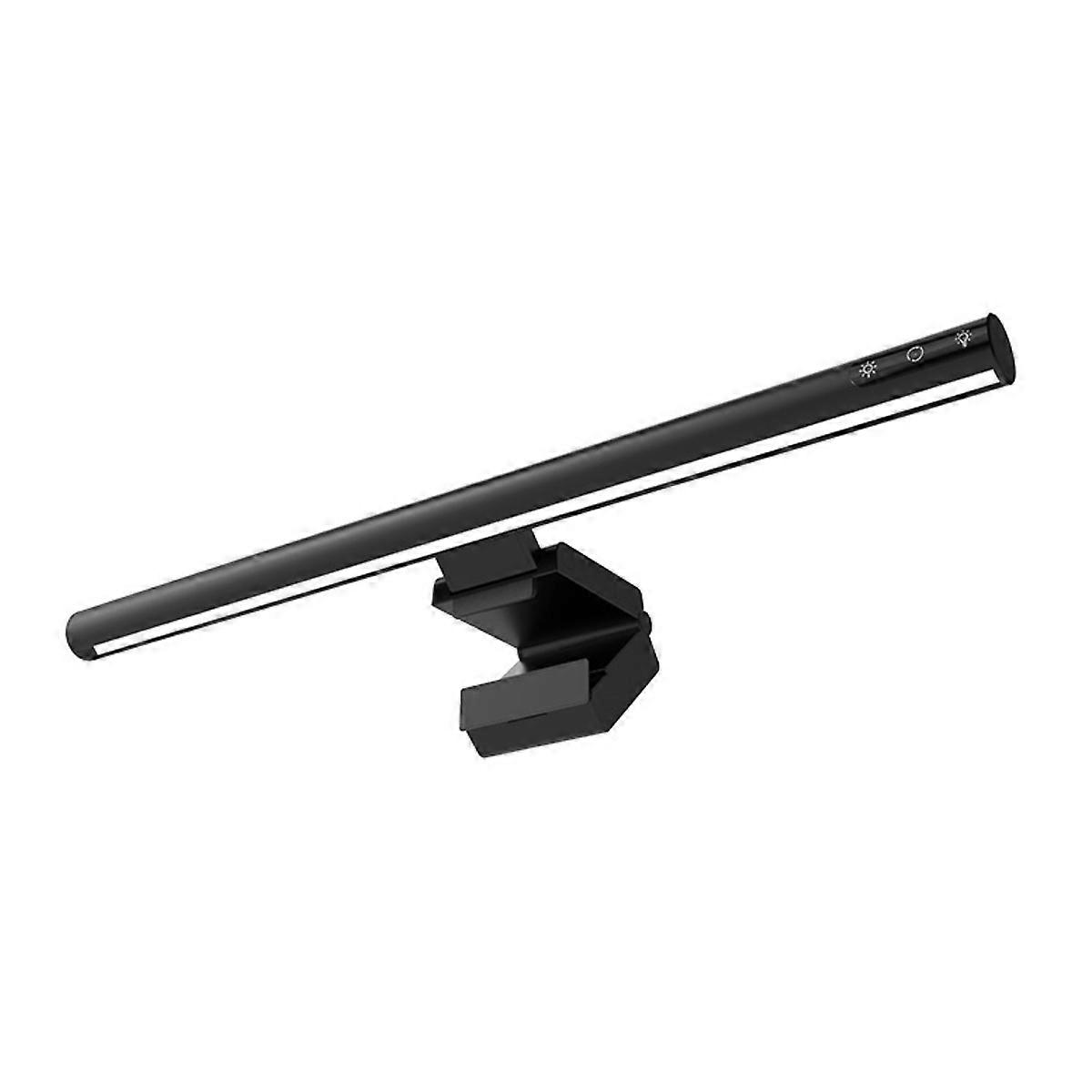 Computer Display Screen Light Aluminum Alloy Easy to Install for Monitors and Laptops (19.6in)