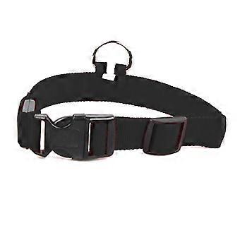 Pet Collar with Eco-Friendly Plastic Buckle, Adjustable Design for All-Day Comfort and Control