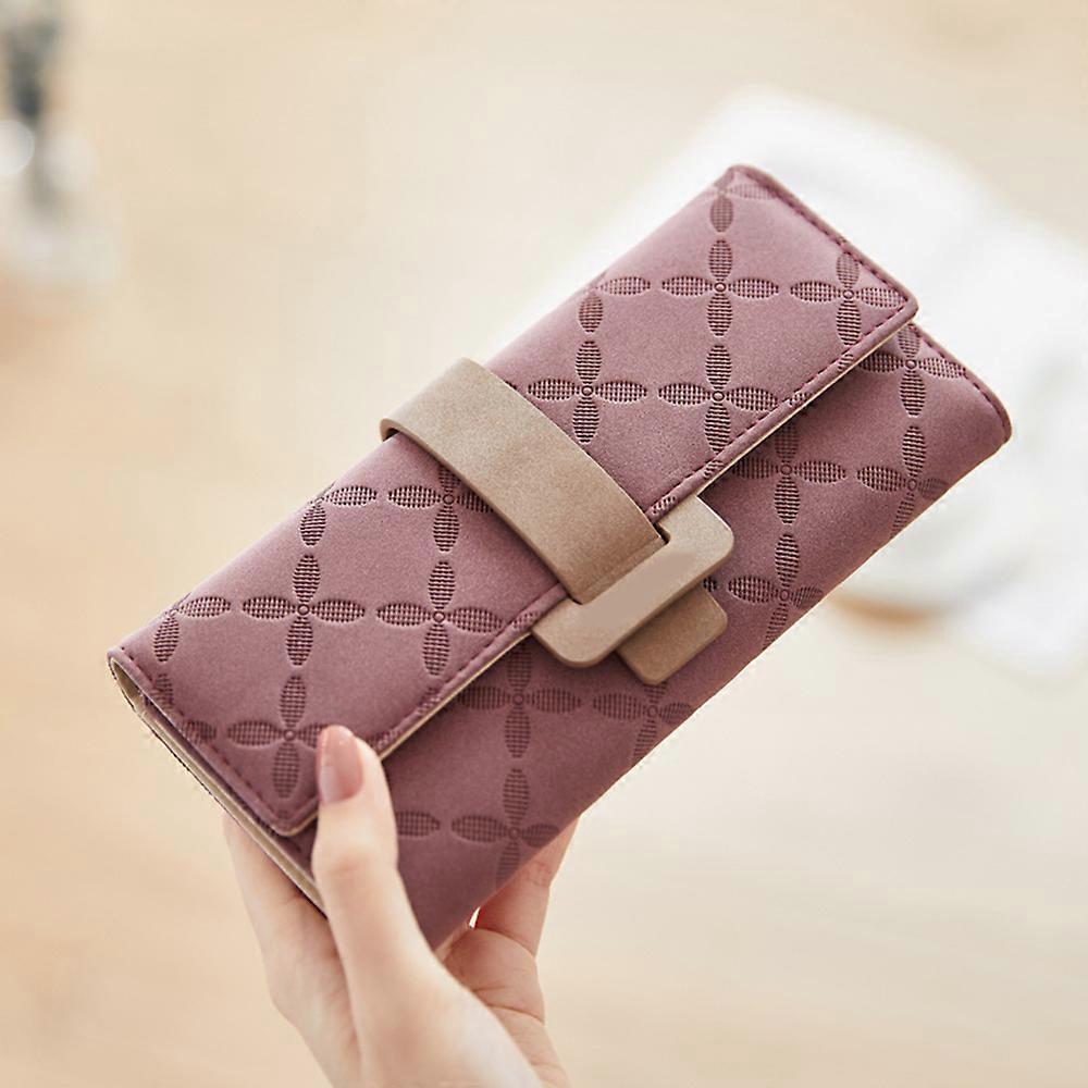 Slim Lightweight Women's Wallet, Premium Leather With Functional Design And RFID Blocking, High Quality Materials For Everyday Use, Adorable Pattern