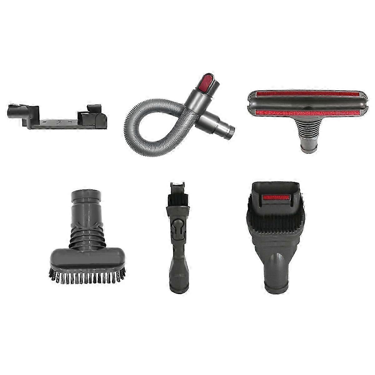 V6 DC35 DC44 DC58掃除機アクセサリーREPL用の6PCS一般的に使用されるホースと充電シートセット