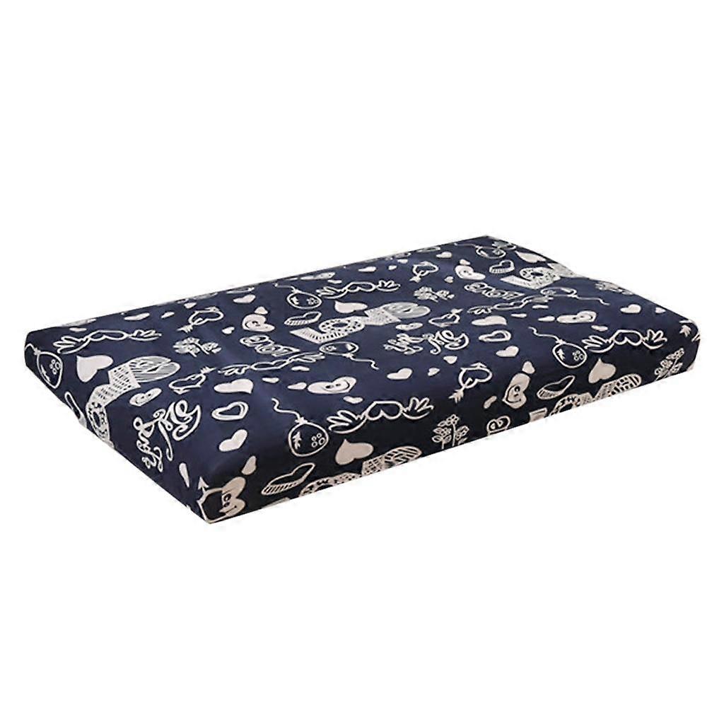 Universal 3-Seat Sofa Covers Armless Settee Couch Elastic Flower,