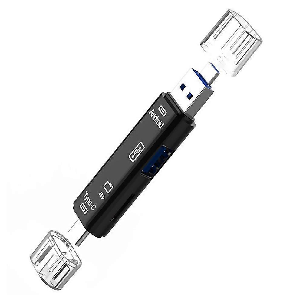 Multifunction 5 In 1 USB 3.0 Type C Memory Card Reader OTG Reader Adapter