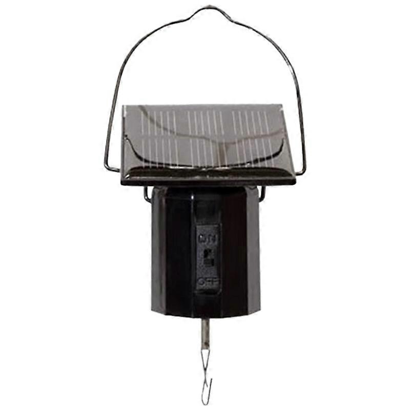 Wind Spinner Rotating Motor Solar Energy Electric Battery Powered