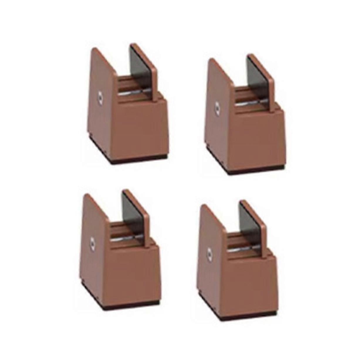 4PCS Adjustable Chair Feet Riser Screw Clamp 5cm