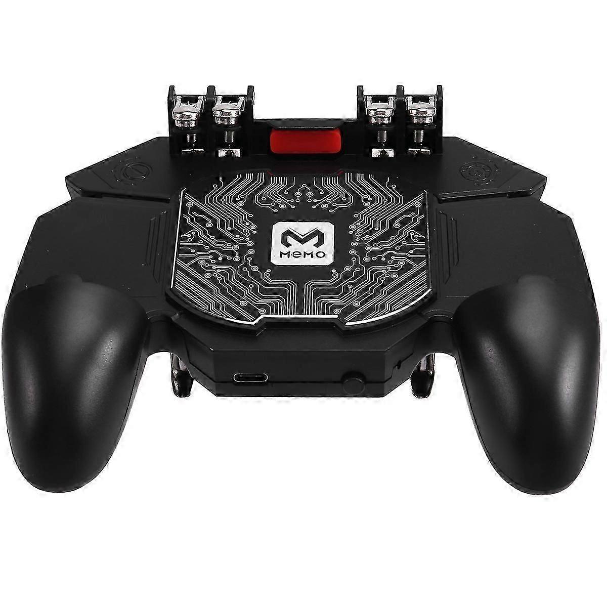 MEMO DL100 Rechargeable Cooling Game Pad- 6-Finger Mobile Gaming Controller suitable for , Conductor Cooling