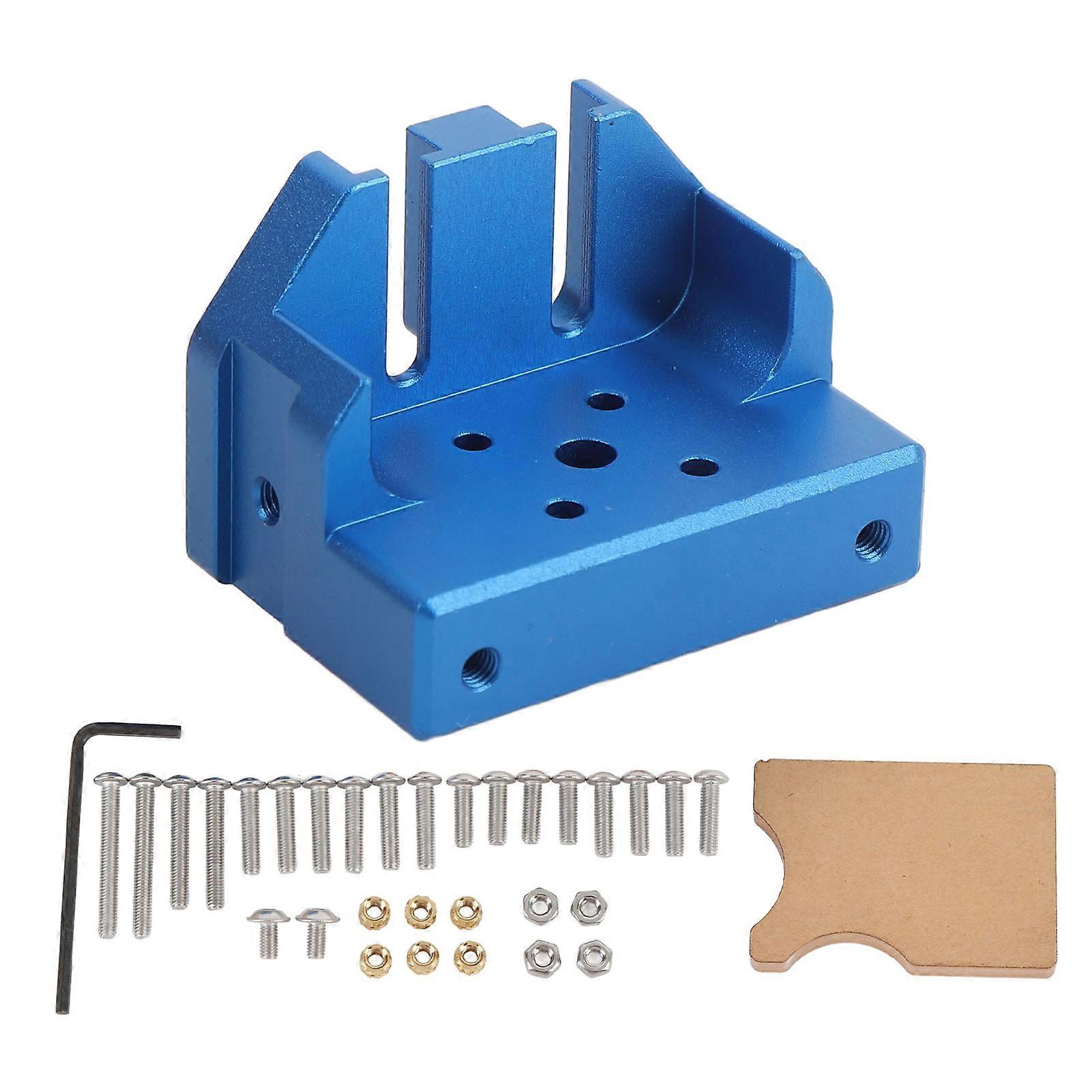 3D Printer Extruder Bracket Aluminium Alloy 4 Holes Mounting Hotend Bracket Fixed Block for Ender-3 Ender5 CR-10