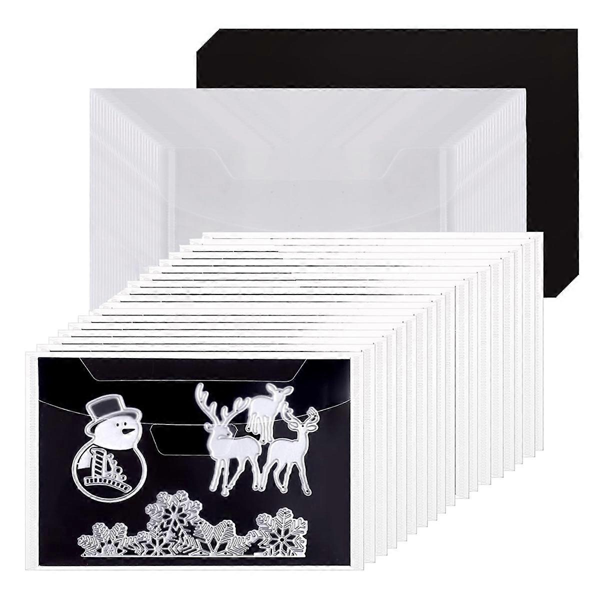 60pcs Magnetic Sheets for Dies Storage, with Rubber Magnet Sheet