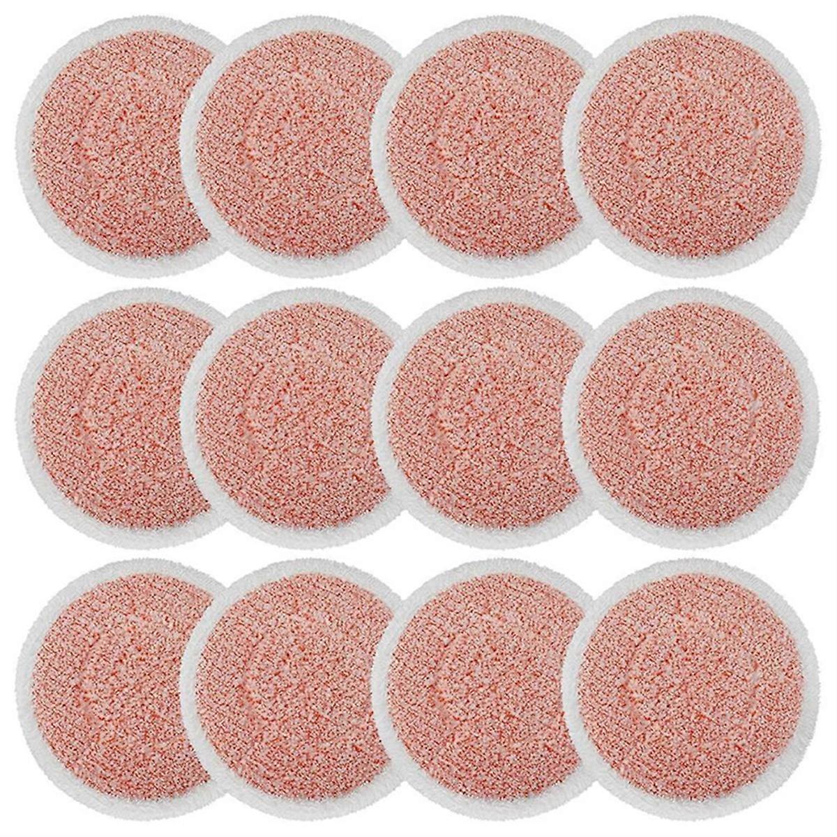 12 Pack Heavy Scrub Steam Mop Pads for S7000AMZ Steam Mop,Steam and Scrub Cleaning Pads