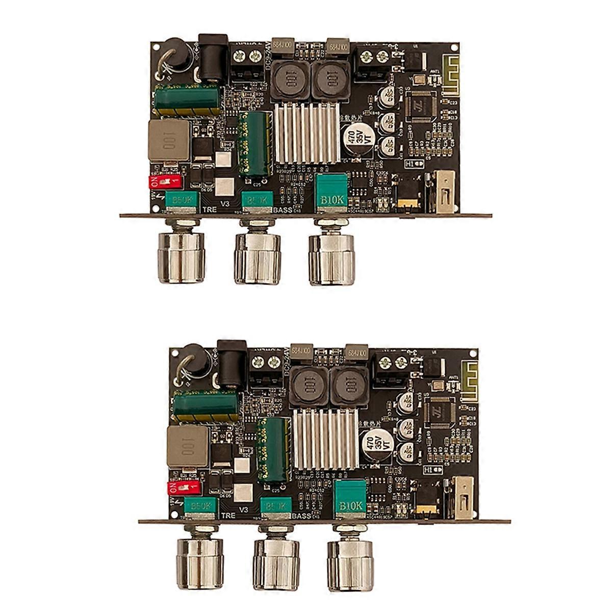 2pcs 100W Mono Amplifier Board with Bluetooth