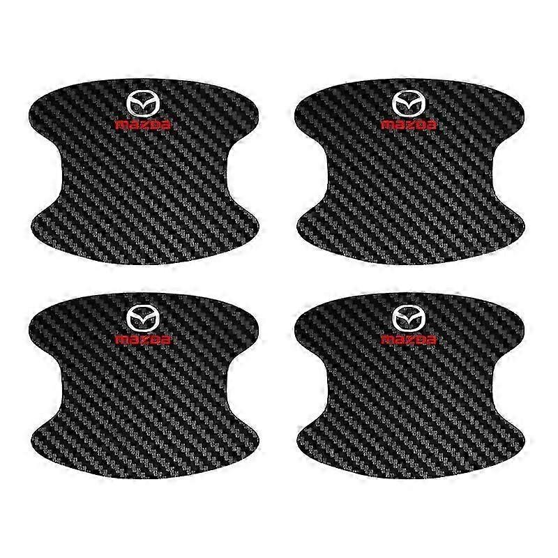 4 Pcs/set Car Door Handle Scratch Protection Sticker For Mazda 3 6 Bl Bm Gj Cx3 Cx-5 Cx5 Ke Kf Cx7 Cx9 Mx5 Car Door Bowl Sticker