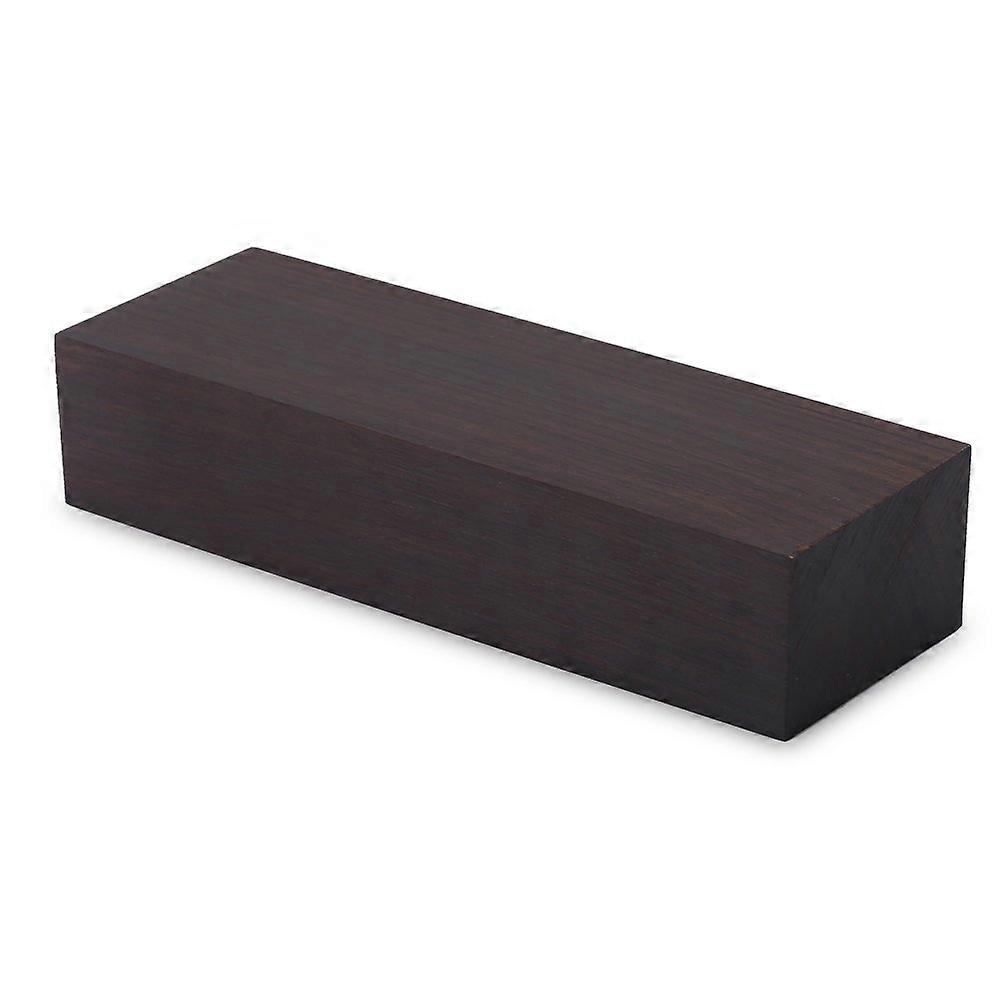 12X4X2.5Cm Black Ebony Wood, Black Ebony Lumber Original Wood Timber, Lumber Blank DIY Material