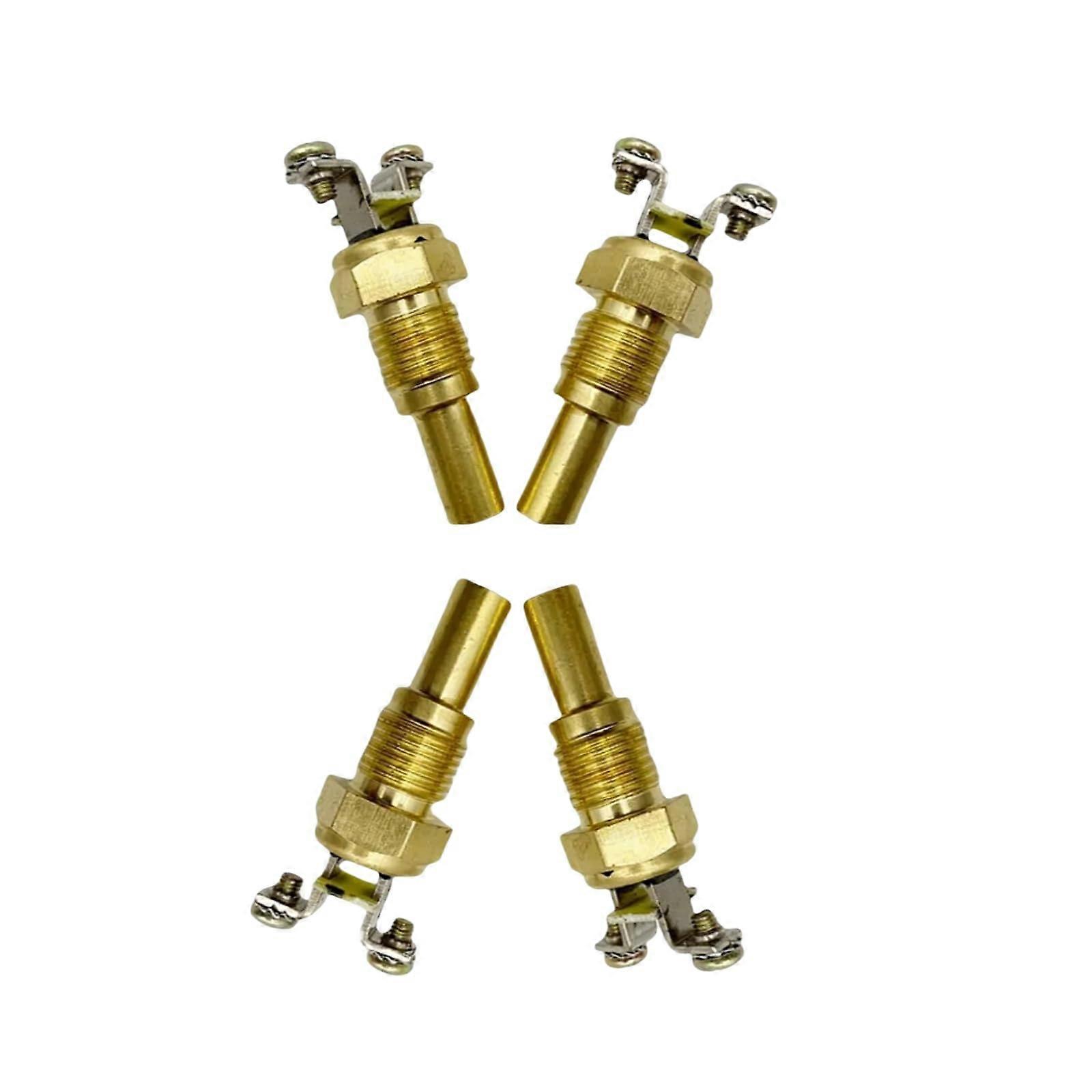 Water Temperature Sensor 3439000800 Fits Caterpillar E320B Excavator, 311C, 312C, 312CL, 318B, 318BN, 4 Pieces