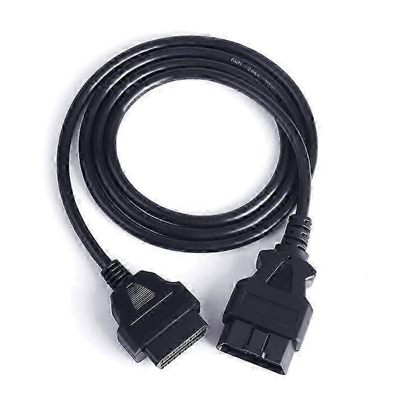 OBD2 extension cord male to female 16-pin energized 16PIN tool extension cord
