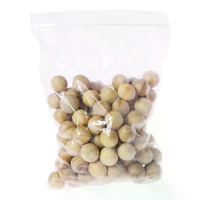 100Pcs Natural Moth Balls Camphor Wardrobe Clothes Drawer