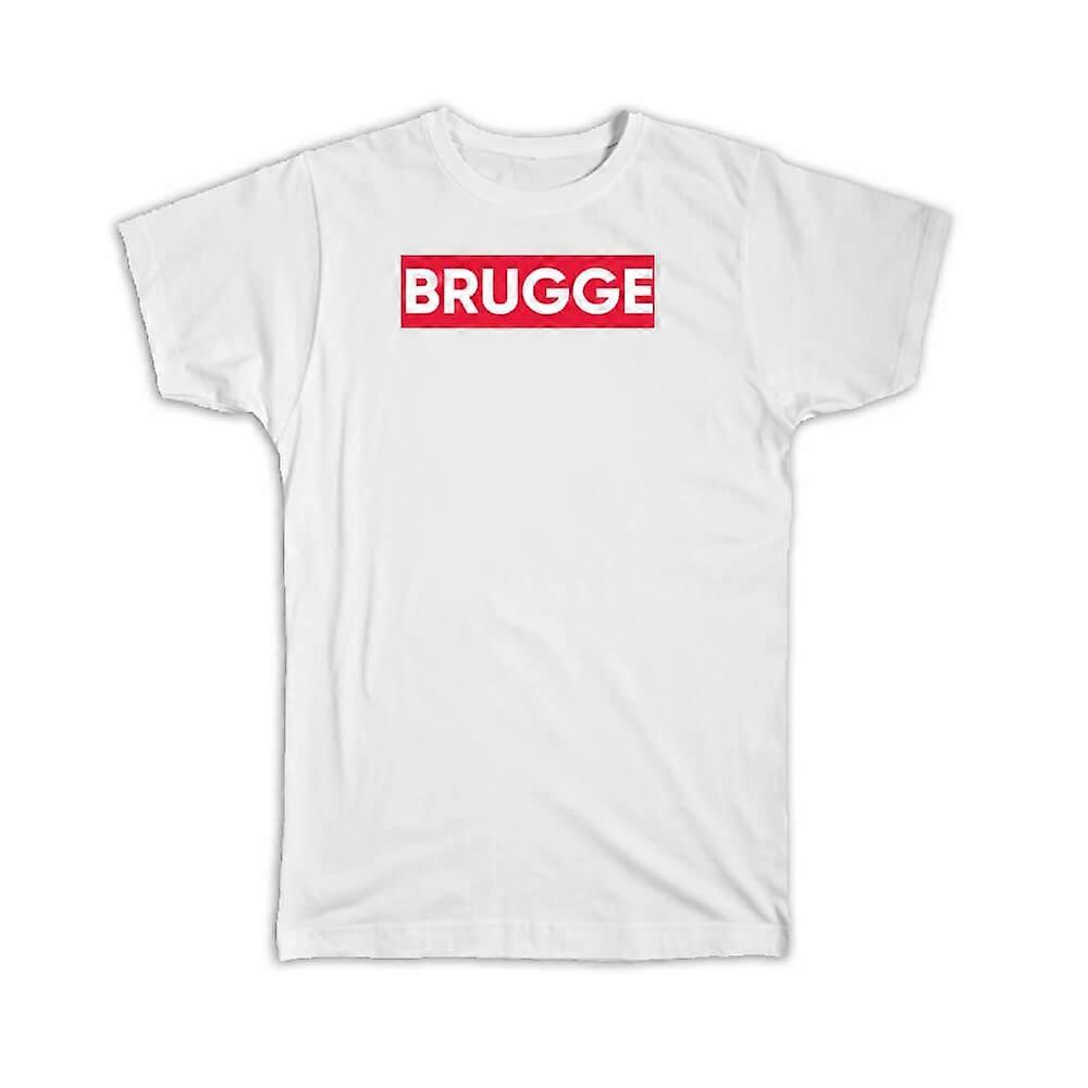 礼品T恤：布鲁日比利时红