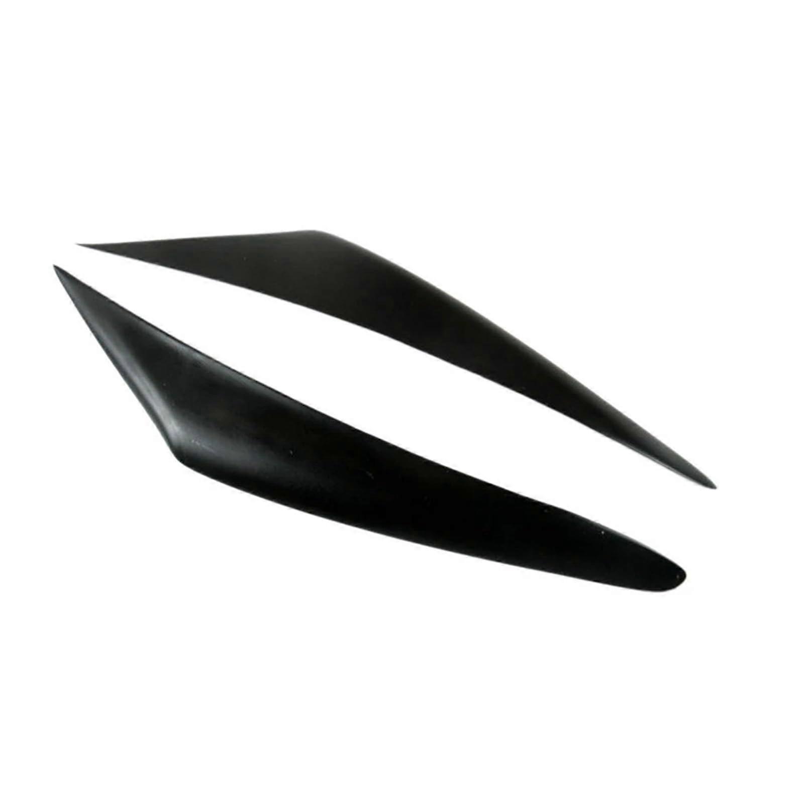 Resin Headlight Eyebrows Eyelids Stickers Trim Cover Headlight Lid Compatible With Mazda 3 Axela M3 20172019