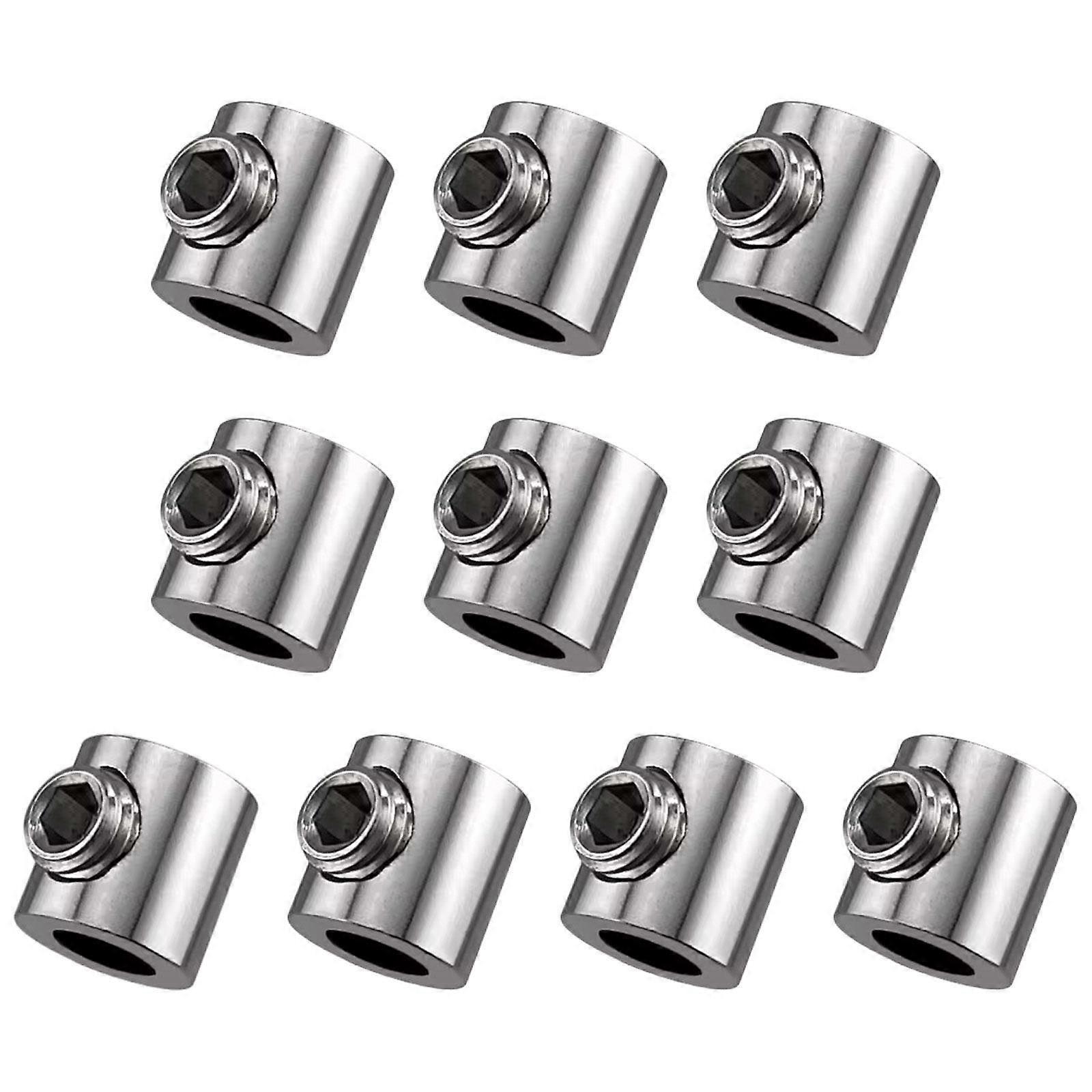 Wire Rope Clips Set Sturdy Multipurpose for Fixing Brackets, Photos 10Pieces