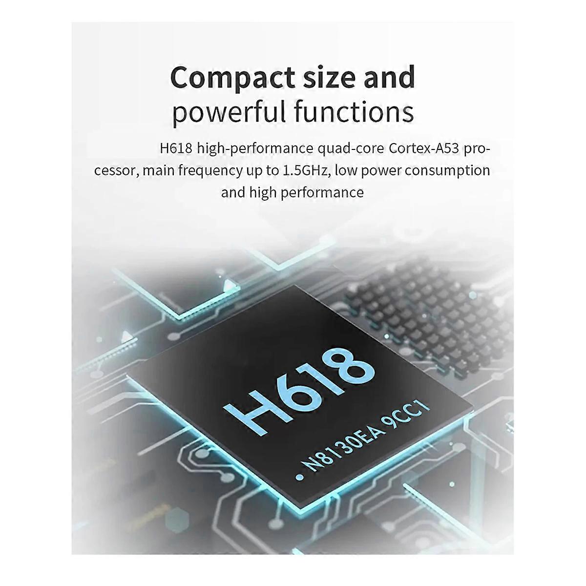For Zero 2W Development Board 4G RAM+Heat Sink H618 WiFi5