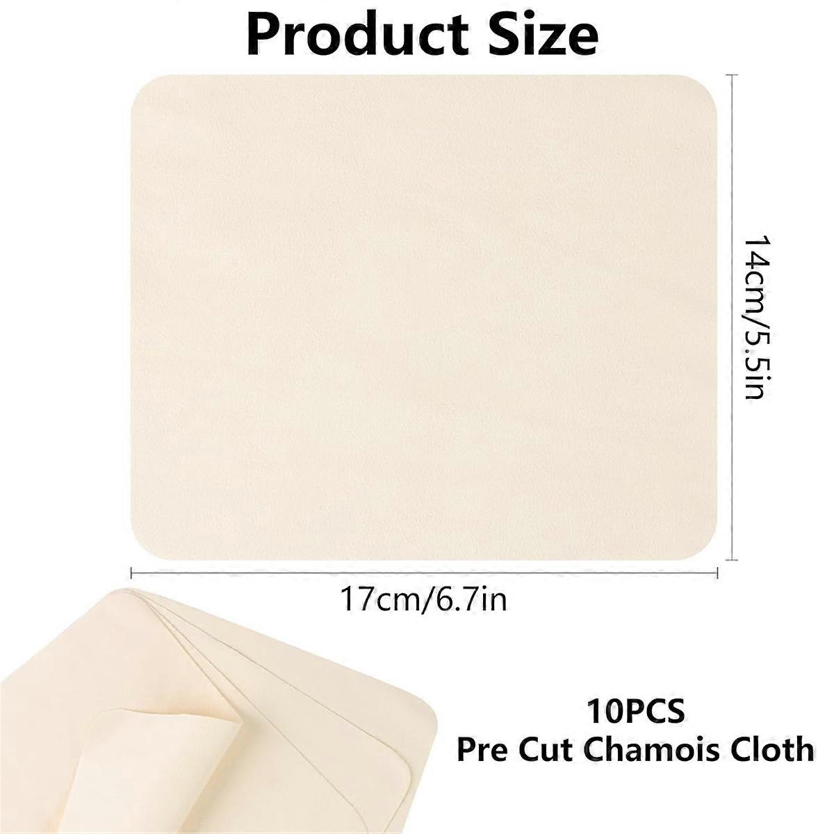 Pre Cut Chamois Cloth for Smoothing Pot Rim Clay Soft Cloth Pottery Tool Ceramics Trimming Tools, Pa