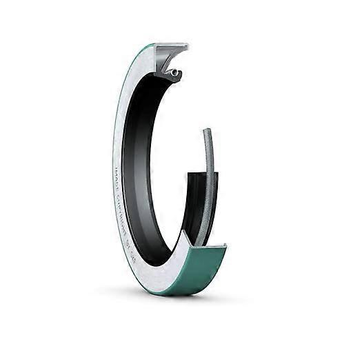 23061 Single Lip Oil Seal Solid, 2.313 in Shaft, 3.125 in OD, 0.375 in Width, CRW1 Design, Nitrile Rubber (NBR) Lip Material