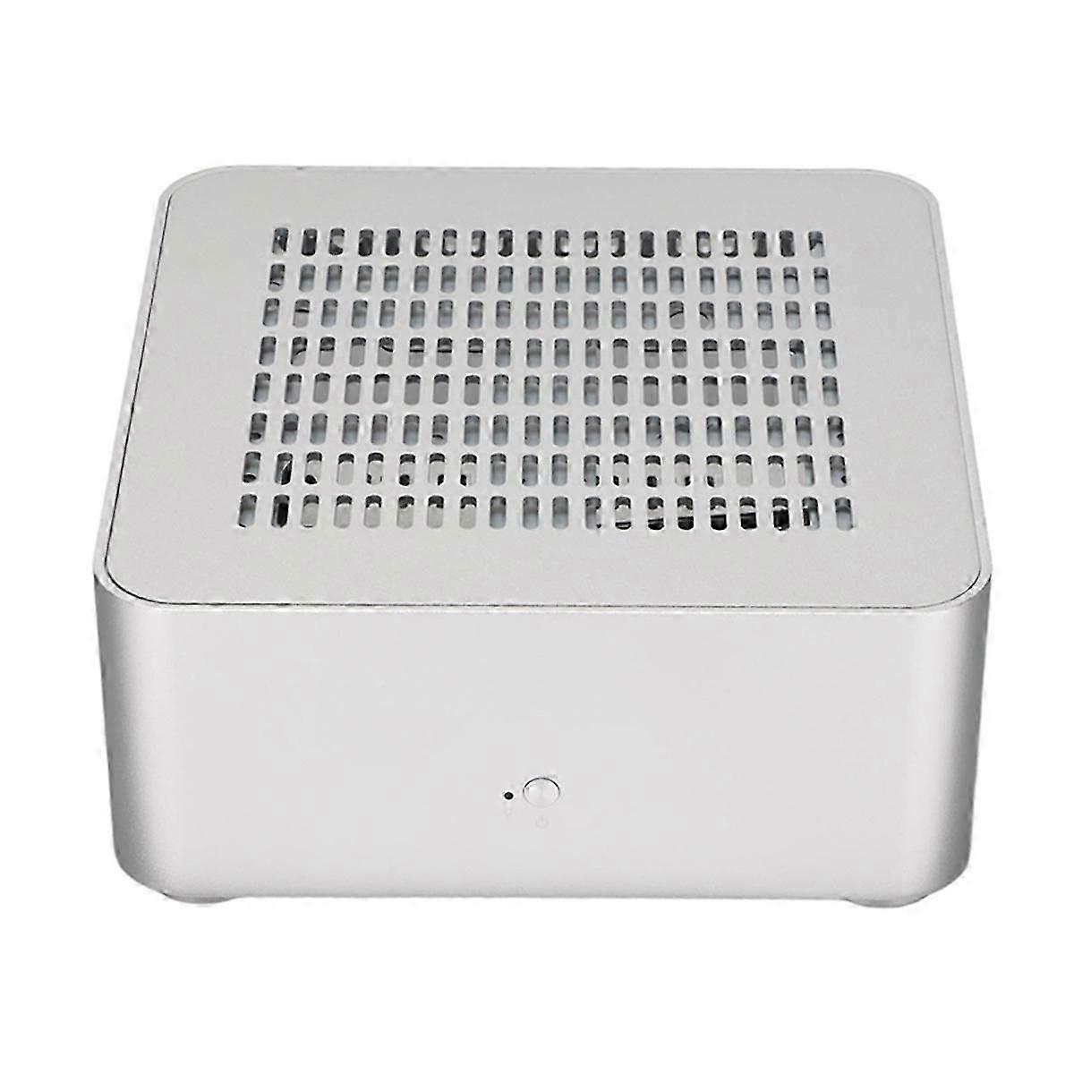 Small Desktop Computer Case PSU HTPC Mini-ITX PC Case 2 USB 3.0 Ports