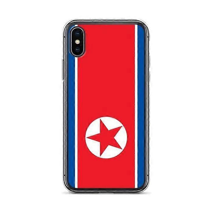 iPhone Case - Multicolor - North Korea Flag - Soft - TPU - Vertical