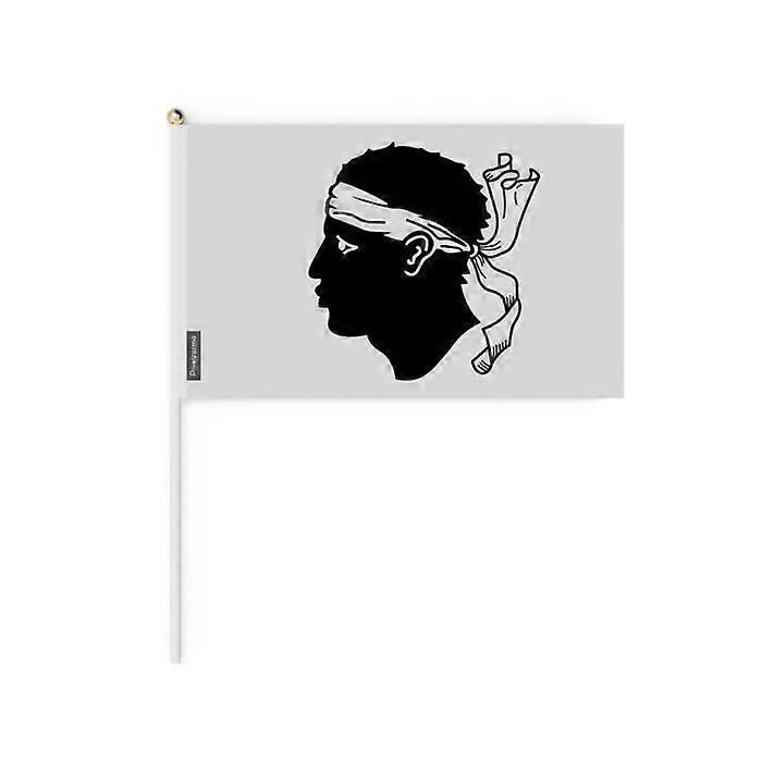 Flag - Corsica - Mini Flag 30x45 cm - 50 pieces - Polyester - Double-sided