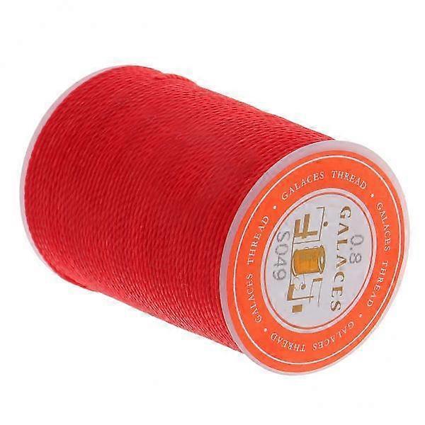 2x Waxed Wire 0.8mm / 55M Polyester Cord for Stitch Leather Strap