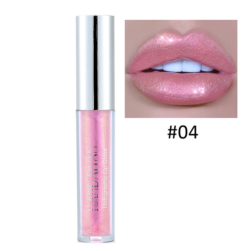 Handaiyan Lippe Make-up Wasserdichte Langlebige Holographische Lipgloss Meerjungfrau Lippe