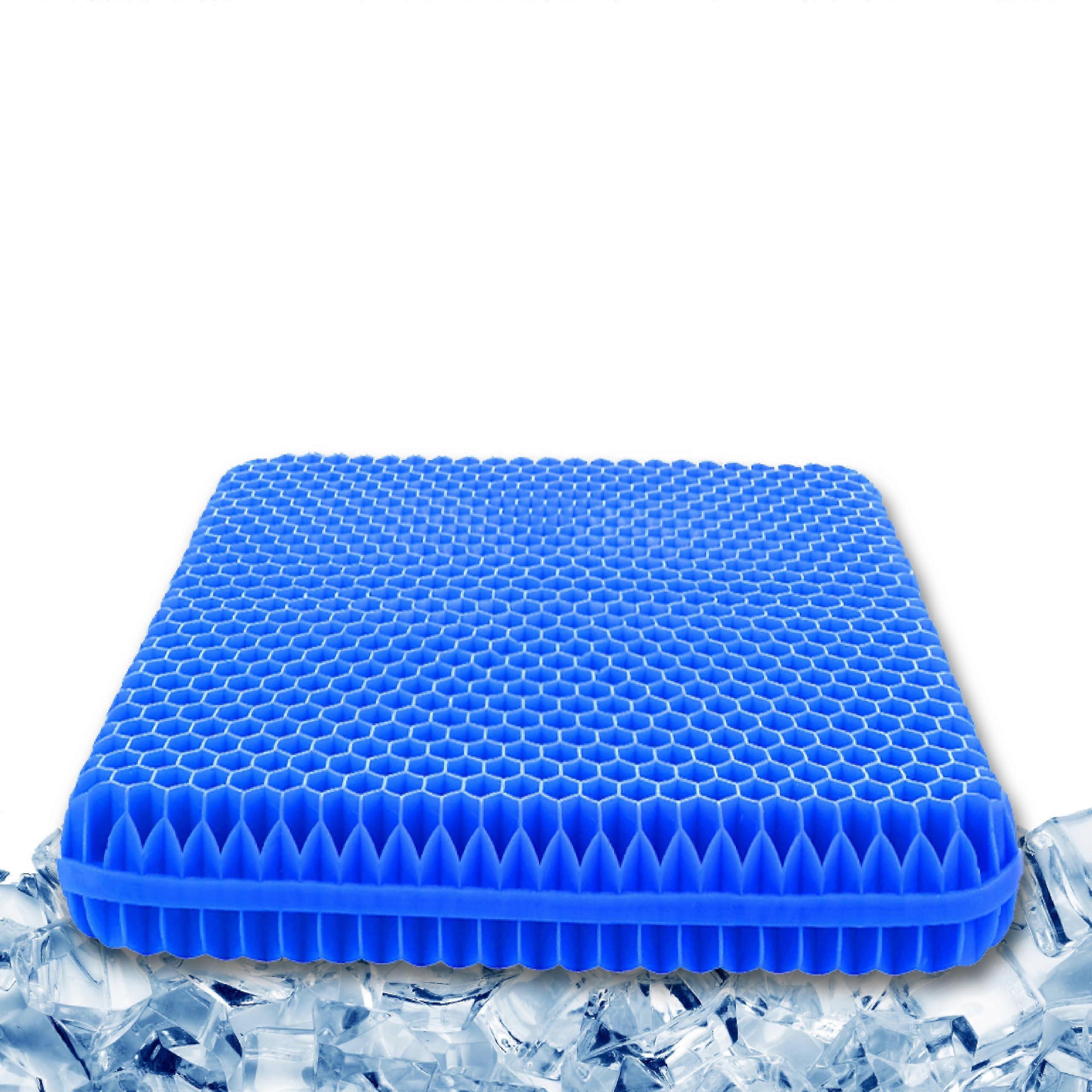 Cooling Gel Seat Cushion – Breathable Honey Comb Design for Office, Car, Wheelchair Travel