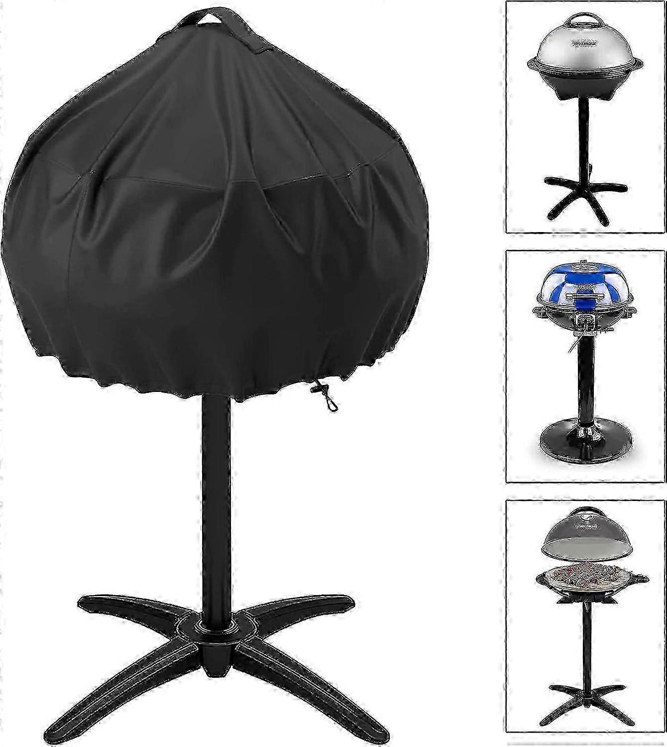 Grillöverdrag för George Foreman, TwoPone elektriskt grillöverdrag runt grillöverdrag, inomhus utomhus W