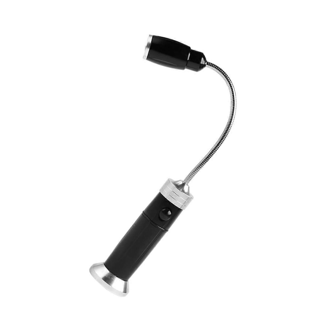 Bendable LED Torch with Magnetic Base and Flexible Neck for Durable Portable Work Light