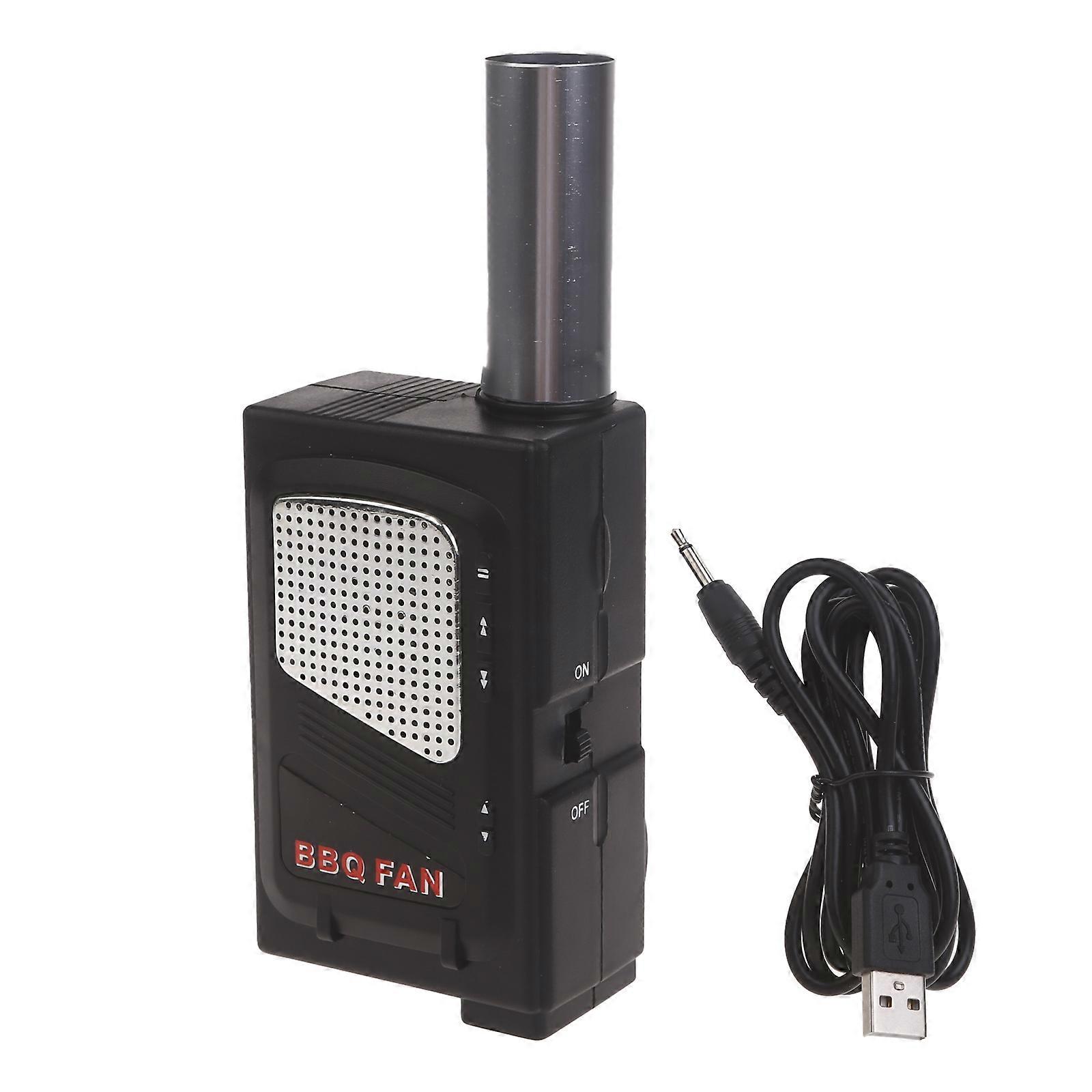 Kömür Yangın Çakmak Blower Barbekü Çakmak Izgara Fan USB Powered Piknik Izgara Kömür Sobası ve Odun Sobası için