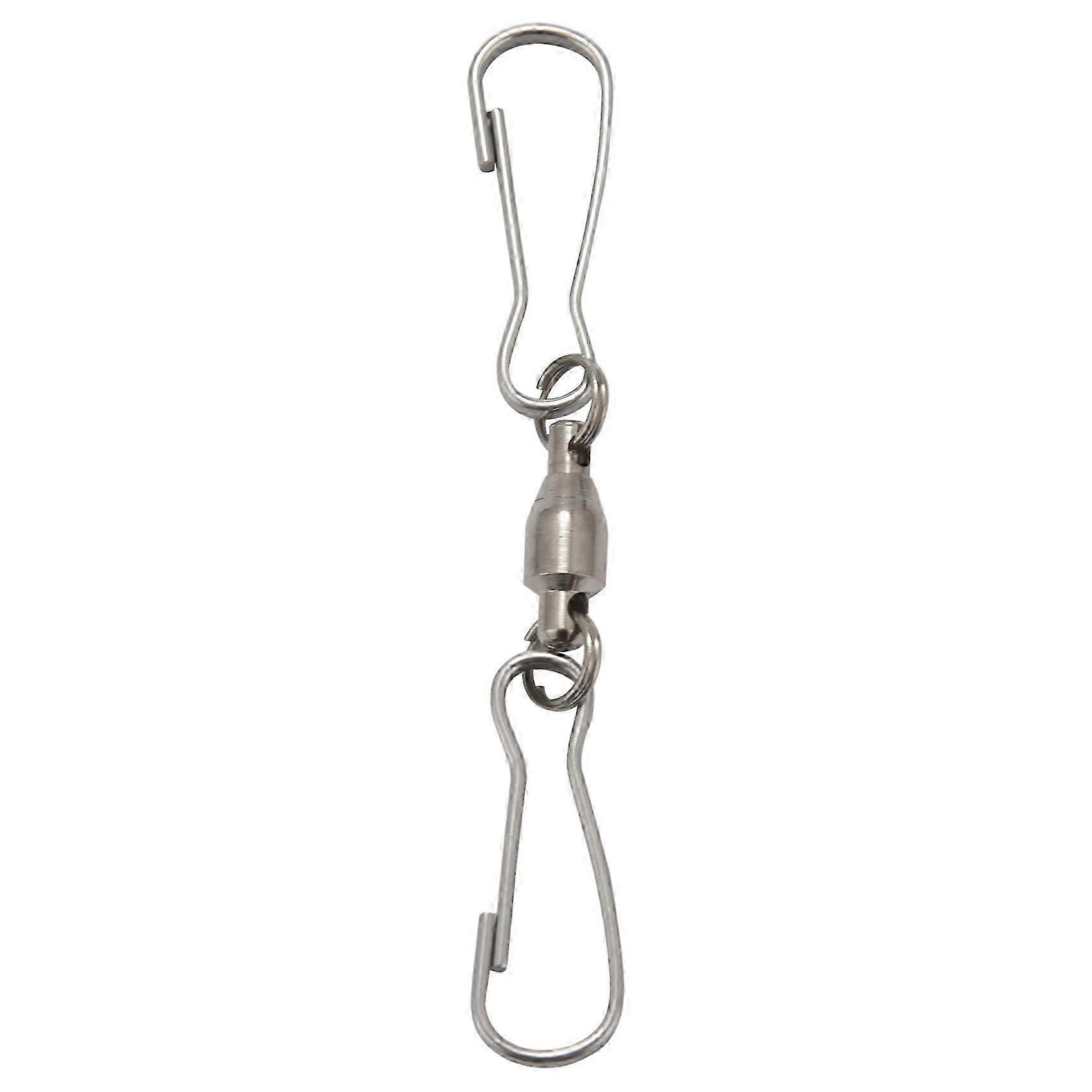 12 Pack Double Clip Swivel Hooks for Wind Spinners, Hanging