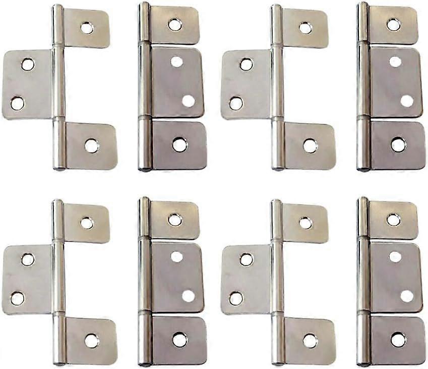 2025 Latest Model  Flag Three Leaf 3-1/2" Bifold Shutter Hinge for Non-Mortise