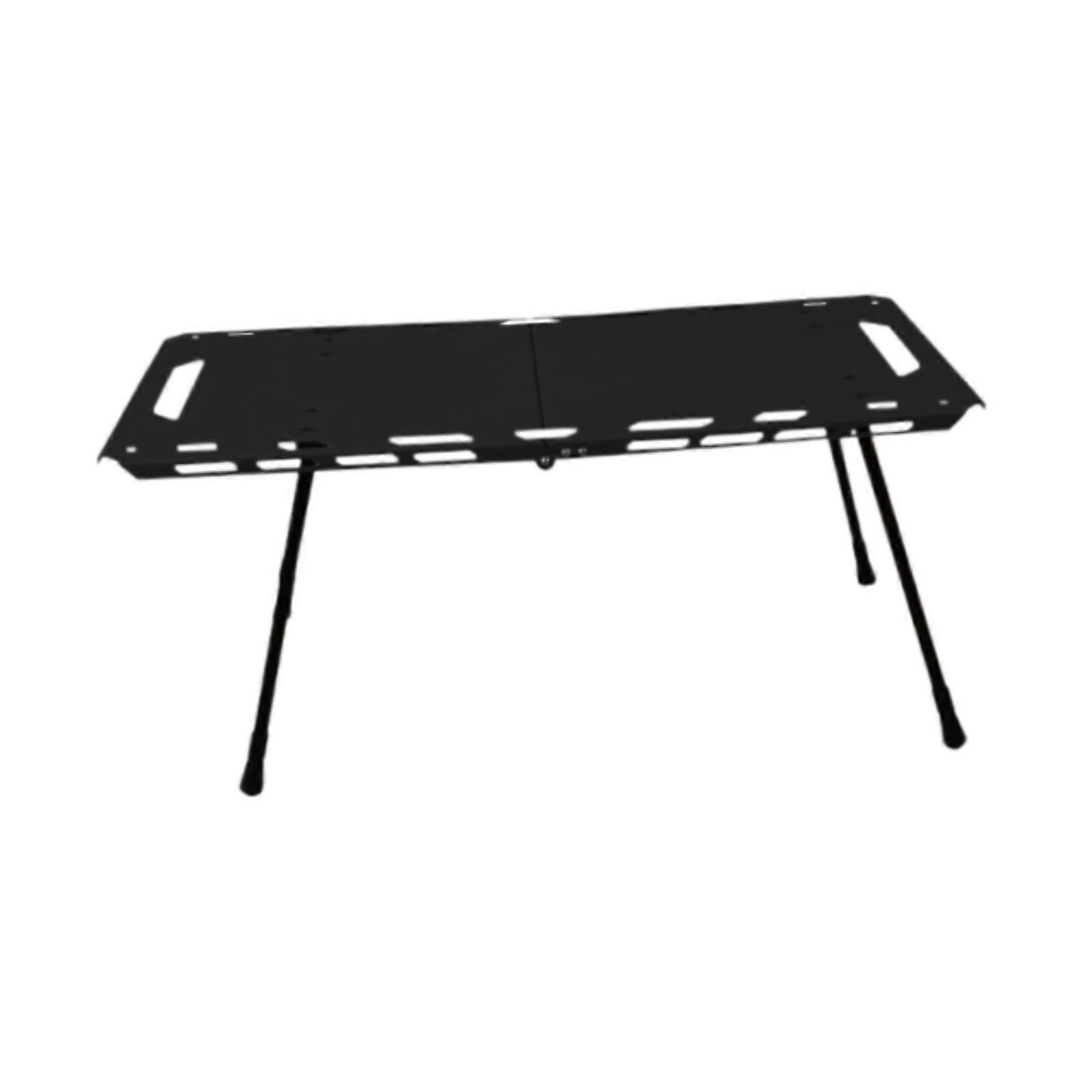 Folding Table Adjustable Height Beach Table Portable Outdoor Table Camping Table
