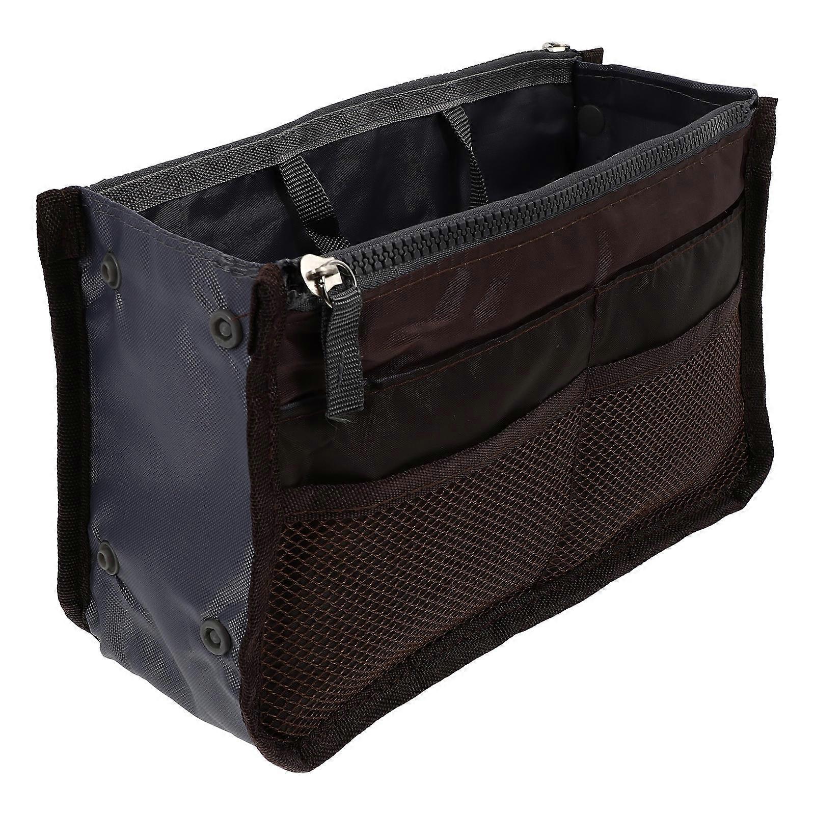 Nylon Bag Liner for Storage with Large Capacity Coffee Color Stylish and Durable 1pc