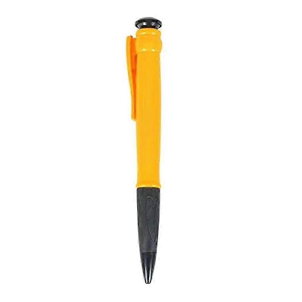Stylo à bille géant drôle - Stylo d’écriture extra large, cadeau géant, jaune