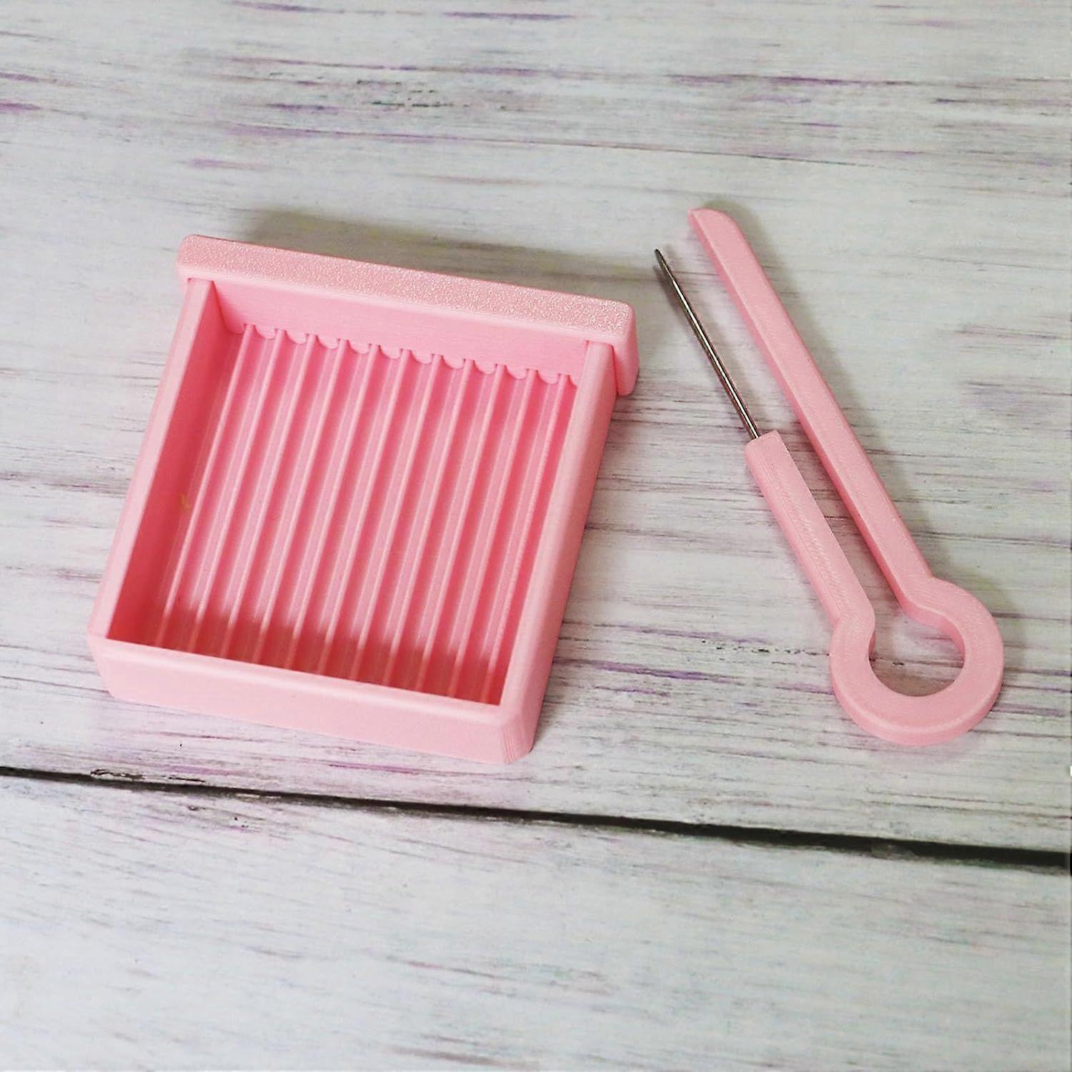 Fuse Bead Single Needle Tweezer & Aligner Tray Set, Fuse Bead Sorting Tray 9 cm