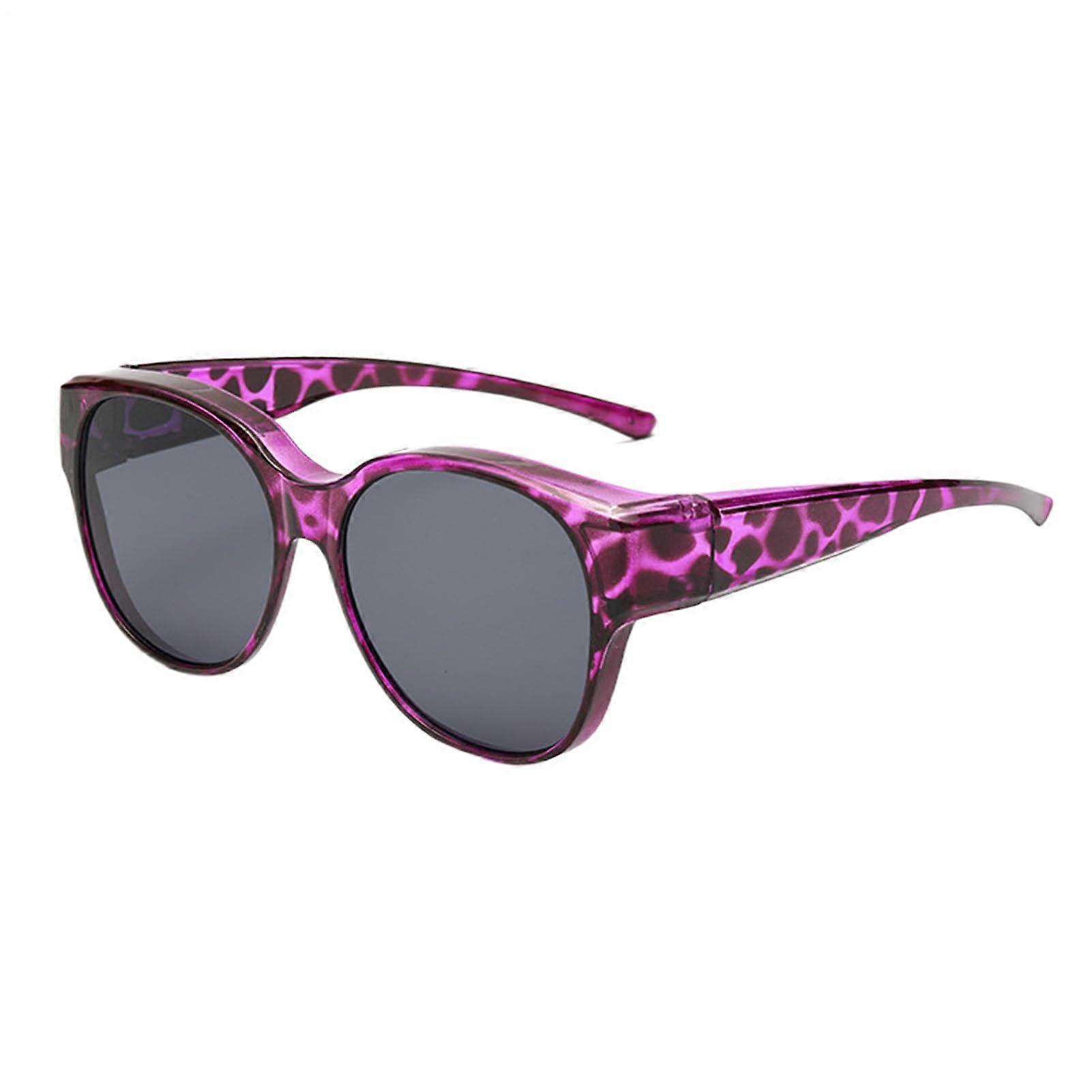 Polarized sunglasses, UV400,, Scratchresistant, 14.8 cm, Purple Tortoiseshell