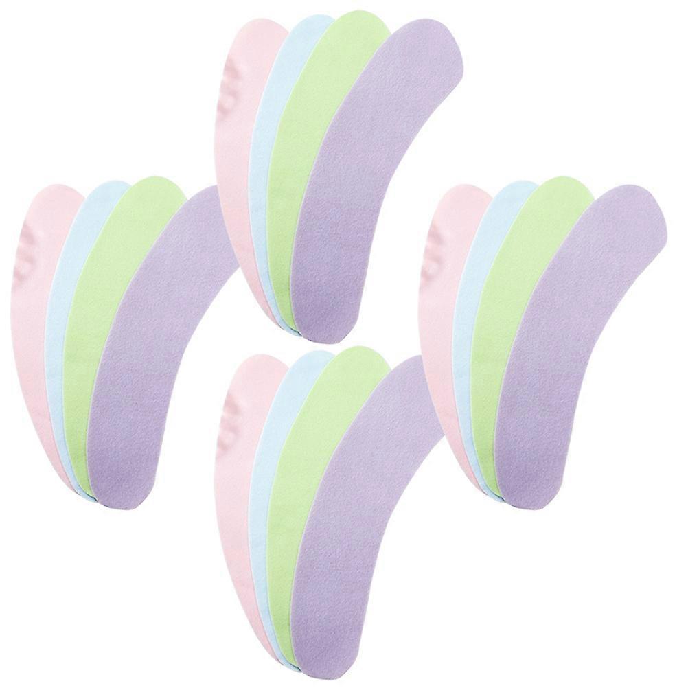 Toilet Seats Pads Assorted Color Prevent Colds Round Shape 8 Pairs