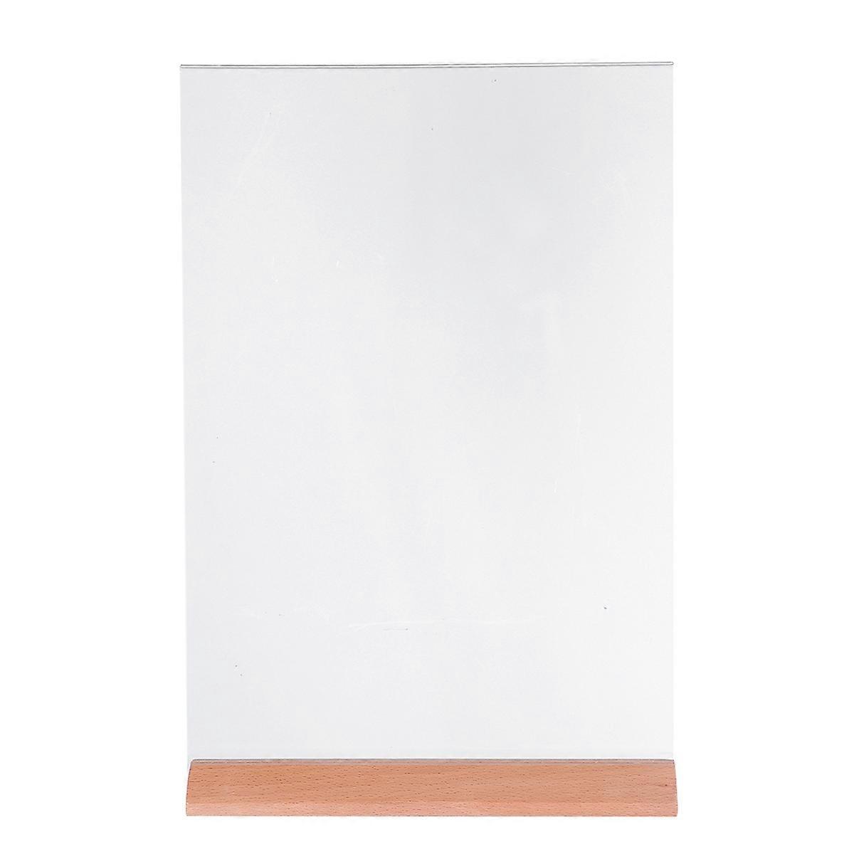 Desktop Photo Container Acrylic Party Display Stable Design 32x21cm 1Set