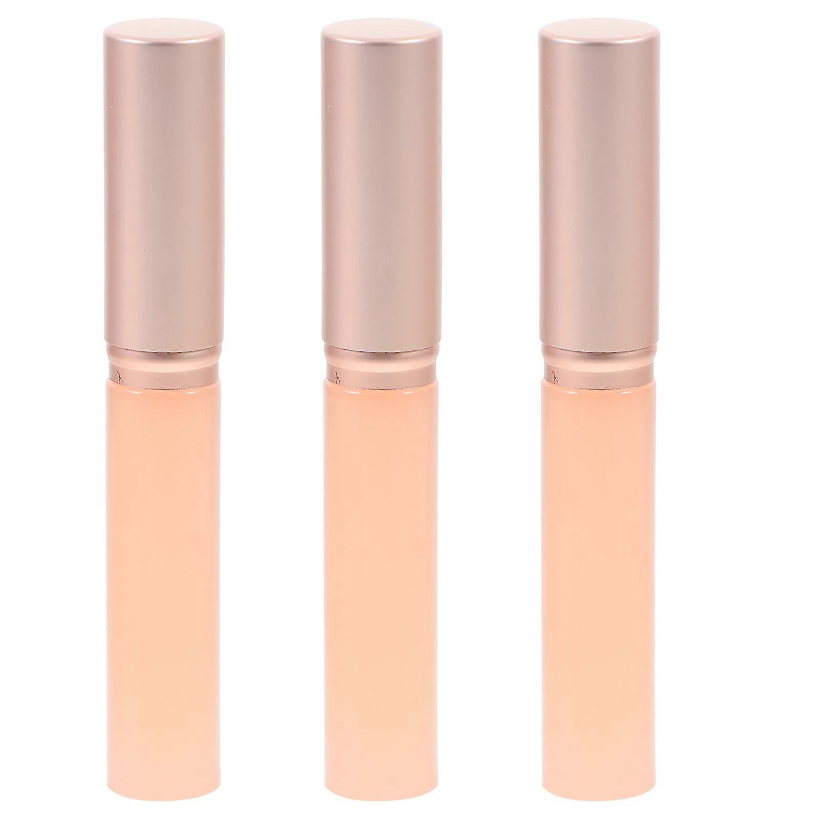 Multipurpose Reusable Lipstick Applicator Lip Gloss Applicator Daily Use Pink 8.20X1.20X1.20CM 3Pcs
