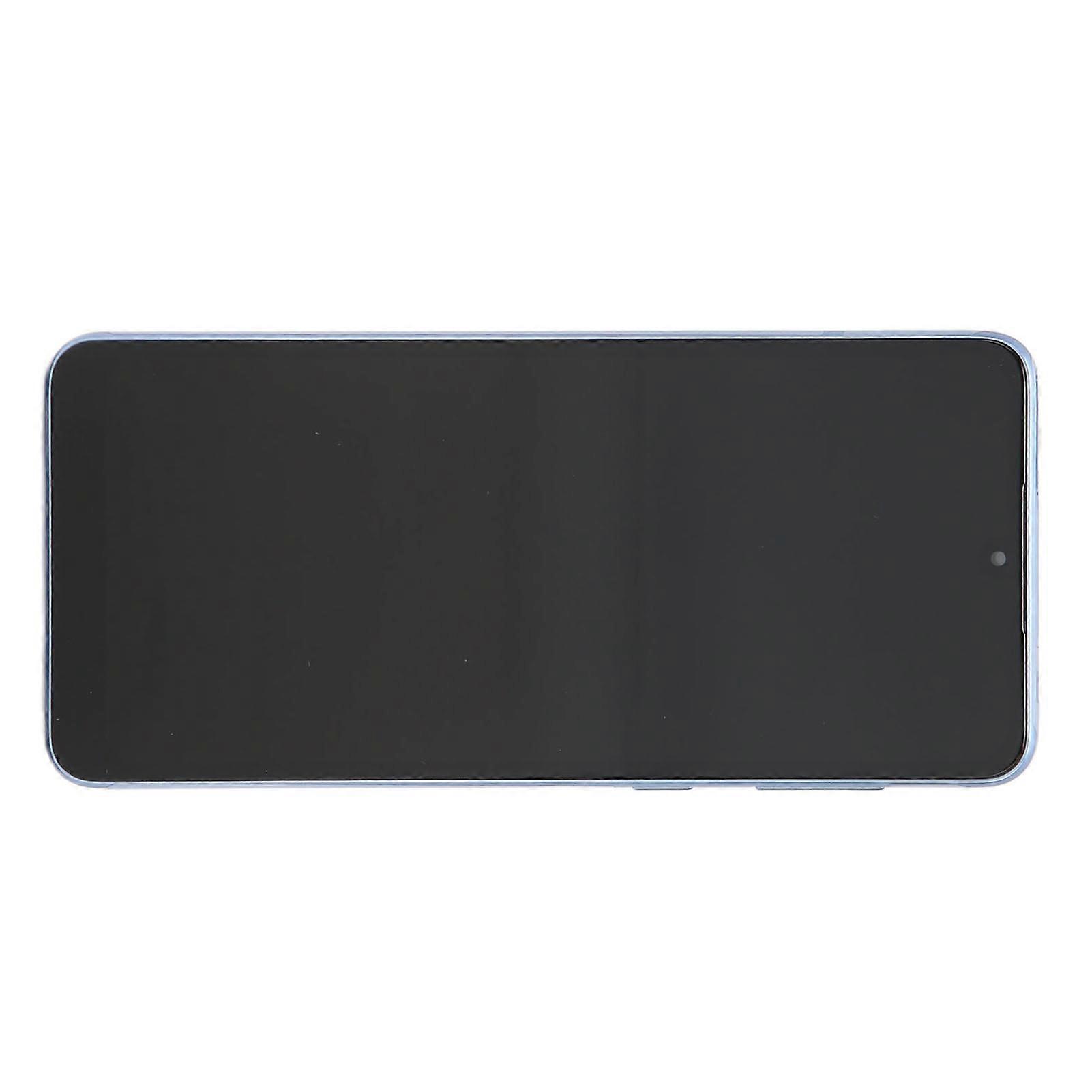 6.4 Inch LCD Display Digitizer Screen Replacement with Frame Repair Tool Kit Fingerprint Sensor for Samsung Galaxy A33 5G Blue
