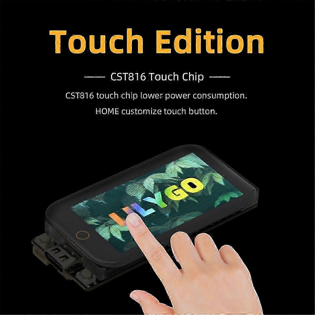 Έκδοση T-Display-S3-Touch, πλακέτα ανάπτυξης ESP32-S3, (β)