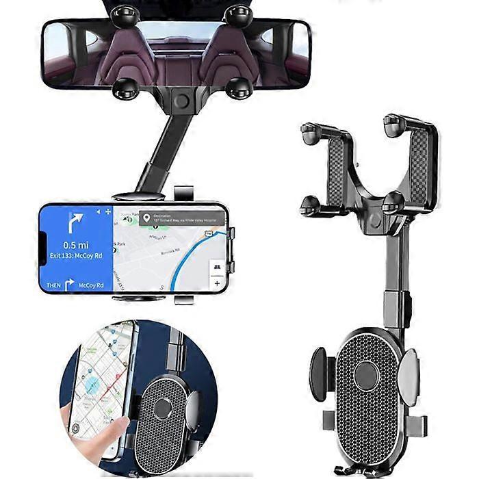 Phone Support - YYV - Version 2022 - Rearview Mirror - 360° Flexible - Retractable