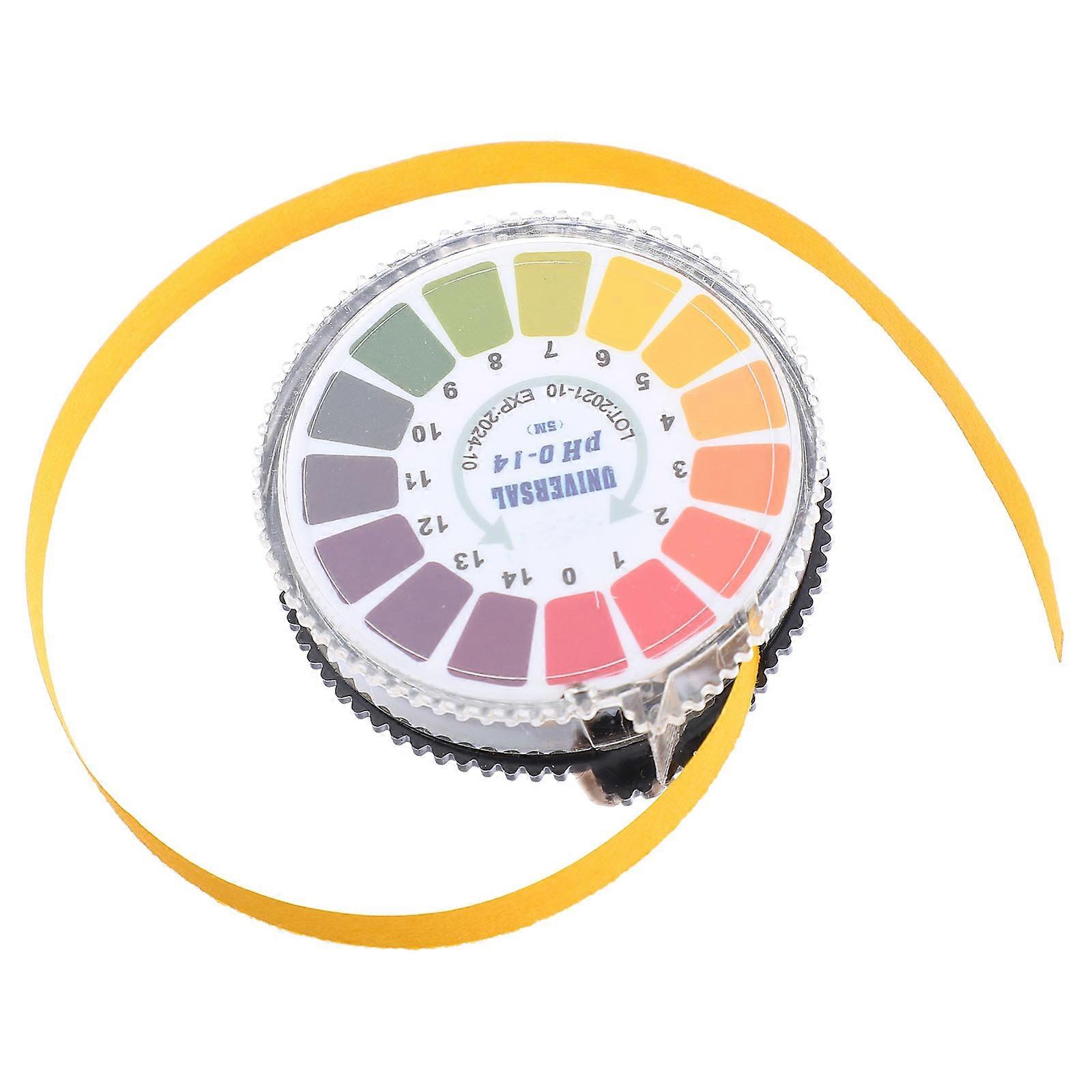 PH Strips Roll Type Universal PH Testing For Testing Solution 5.20X5.20X1.30CM 1 Roll