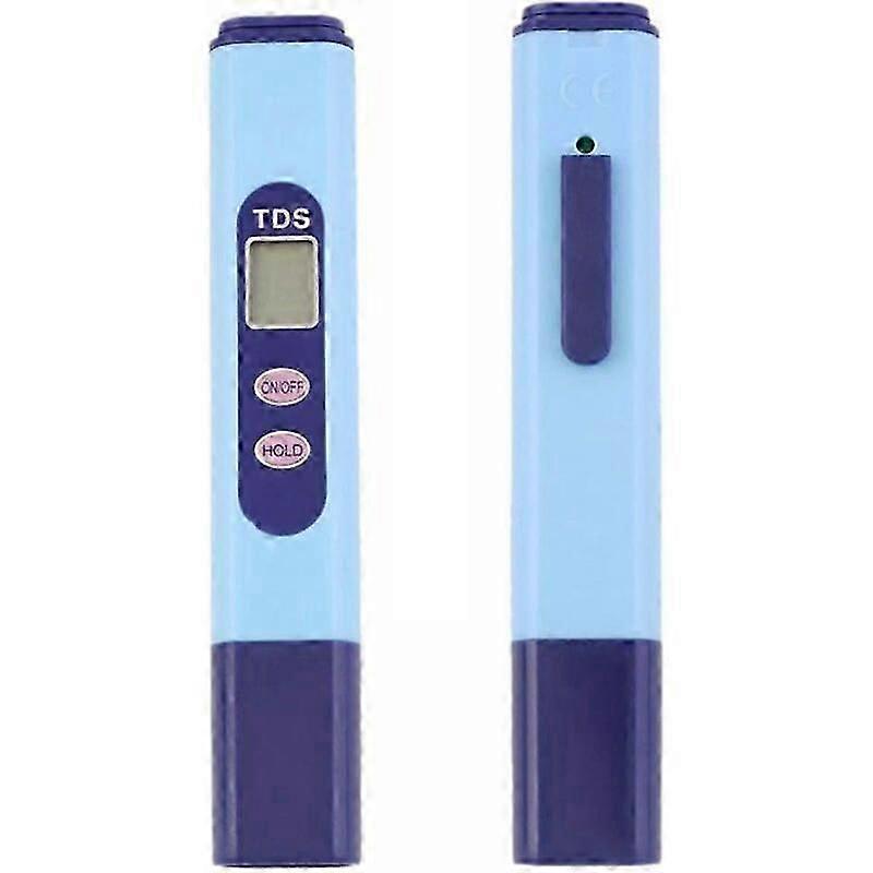 TDS-2B Water Quality Meter Tester Digital LCD Professional Measuring Pen Water Hardness Mineral Impurity Content in Water