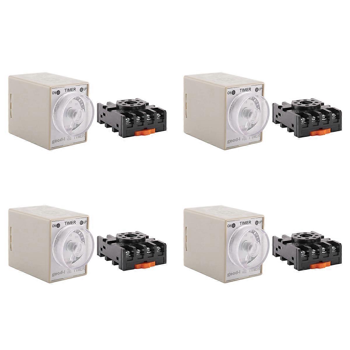 DC 12V 0- 30s Electric Delay Timer Timing Relay