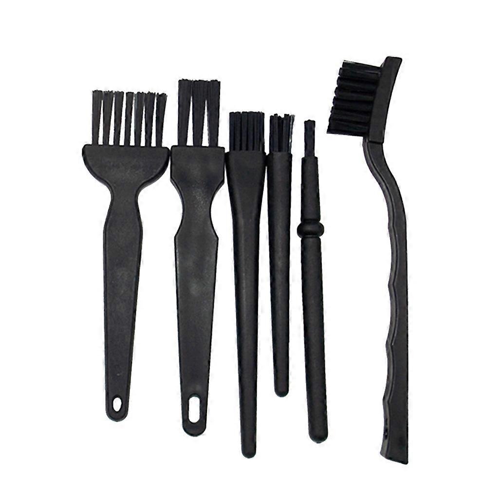 Mini Keyboard Cleaning Brushes Kit Anti Static Computer Keyboard Blinds Motherboard Air Condition Home Cleaning 6 Pcs